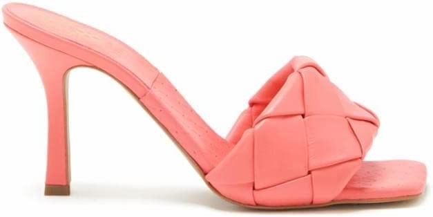 Vince Camuto Women's Brelanie Braided Lace-Up Dress Muller Heeled Sandals