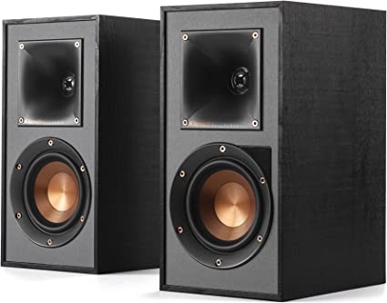 Klipsch R-41PM Powered Bookshelf Speaker, Black